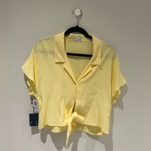 Wilfred Tie-front Blouse